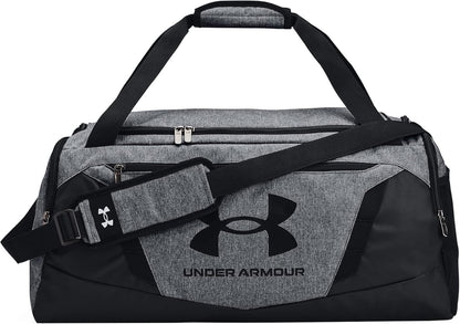 Under Armour Men's 58L Undeniable Medium Duffle Bag, Pitch Gray Medium Heather/Black